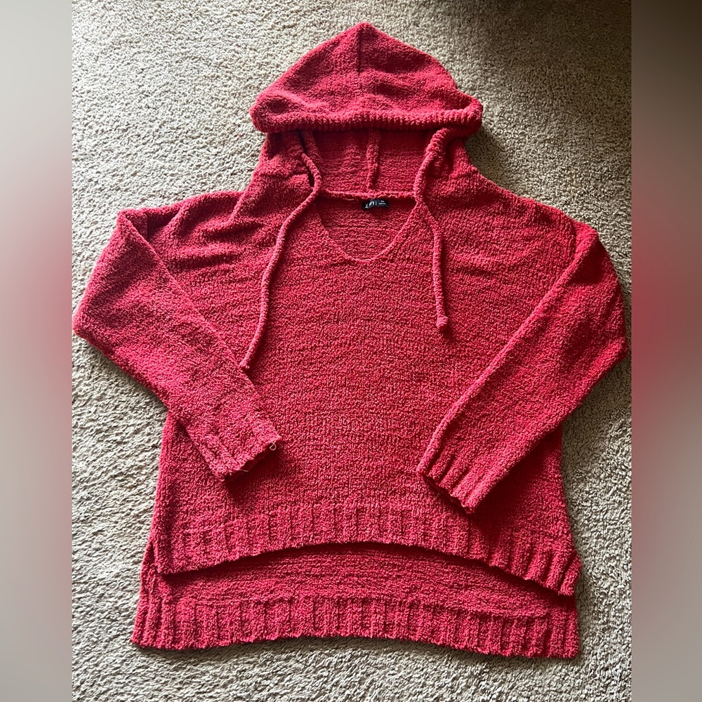 V ery j hooded sweater site s/m fits like a large